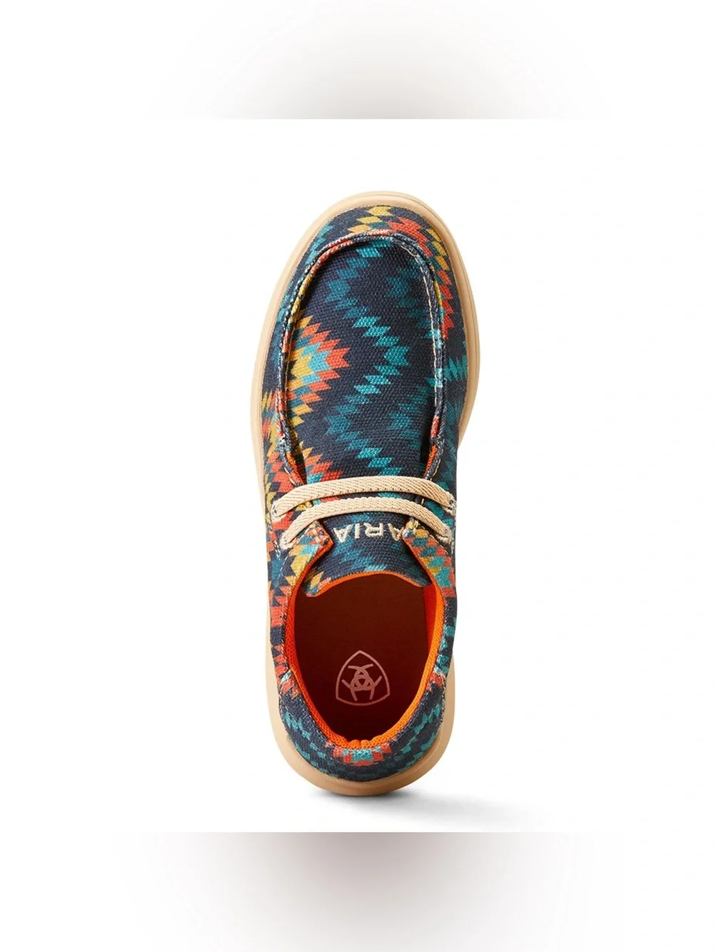 New Ariat Kids' Multicolor Aztec Slip-On Shoes Hilo New with tags size 3